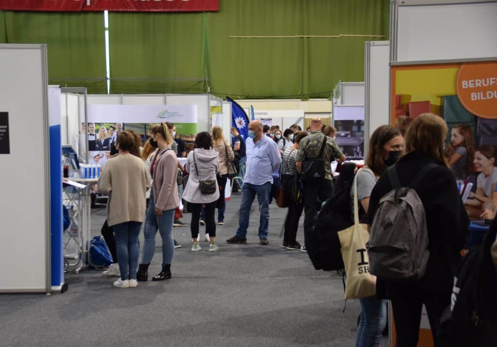 vocatium-Messe  in der Lausitz-Arena Cottbus