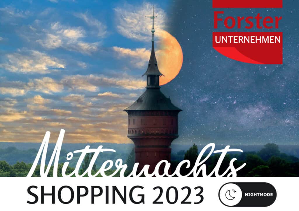 Mitternachtsshopping in Forst