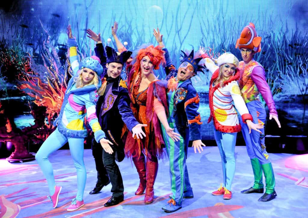 Underwater Bubble Show