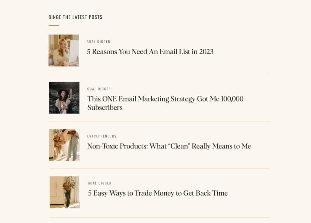 Jenna Kutcher Related Posts Links