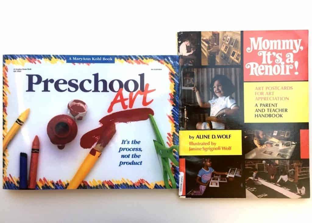 Montessori Primary Curriculum Books Preschool Process Art and Art Appreciation Books