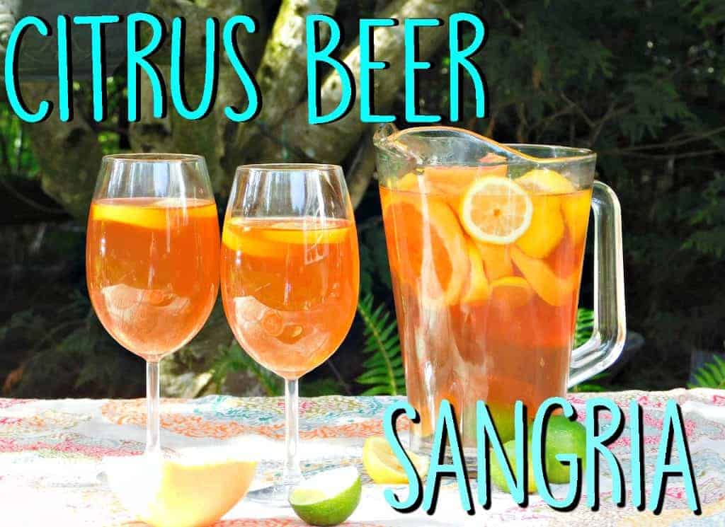 citrus beer sangria
