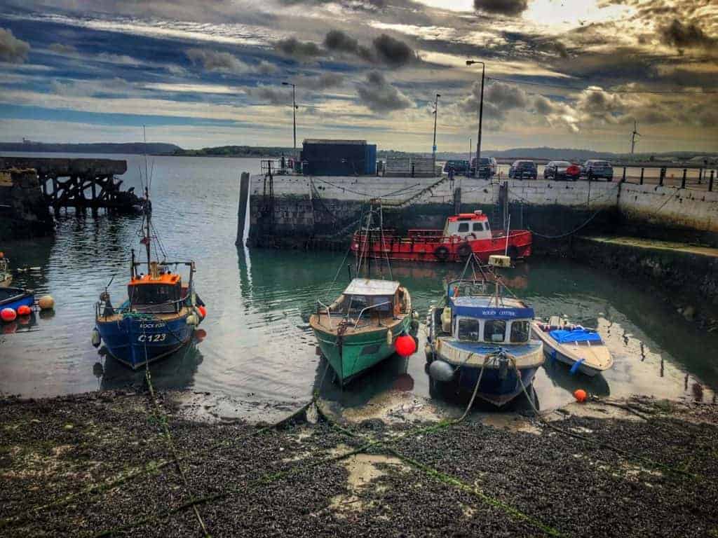 Boats in Cobh Harbour