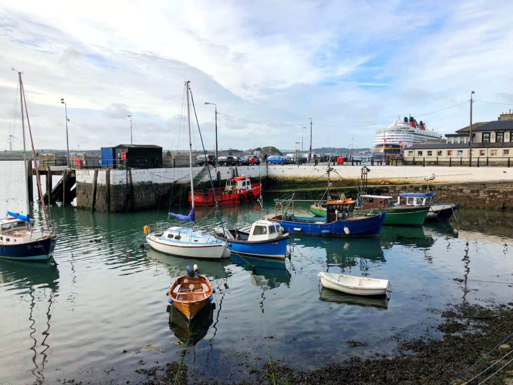 Boats in Cobh Harbour