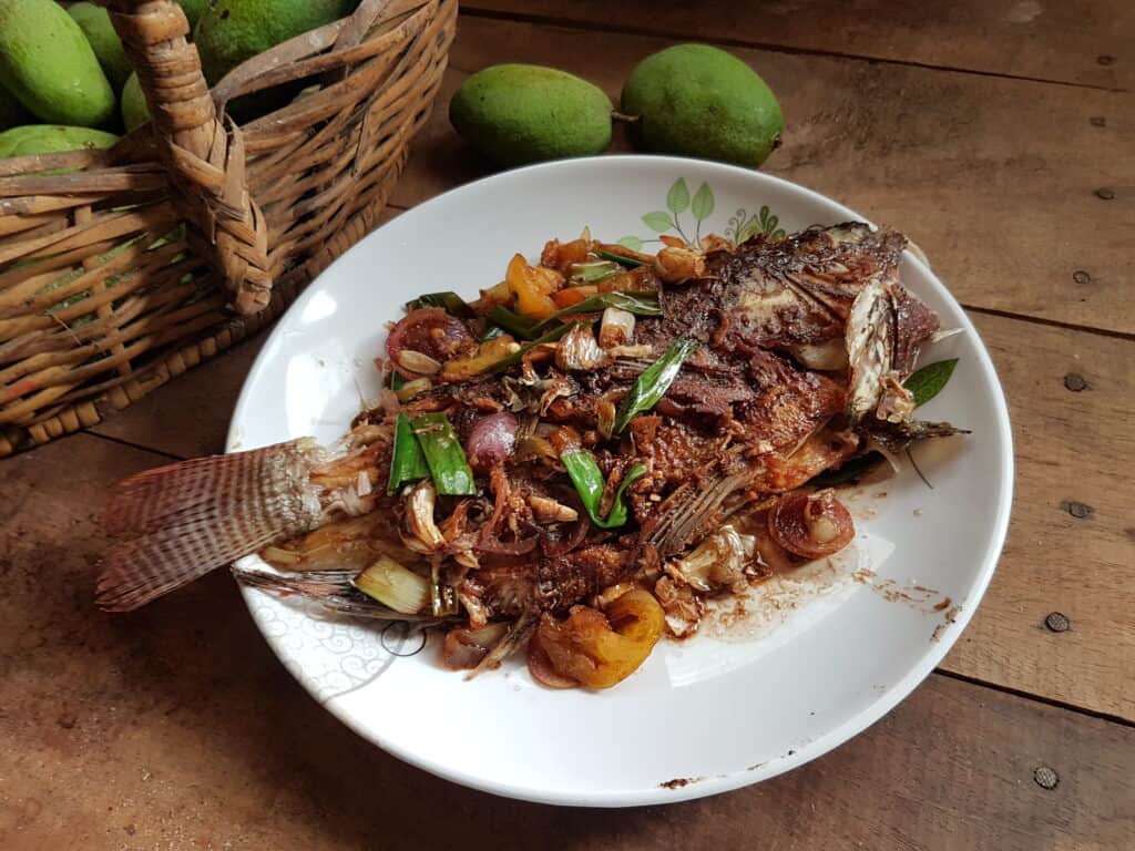 Tilapia Escabeche