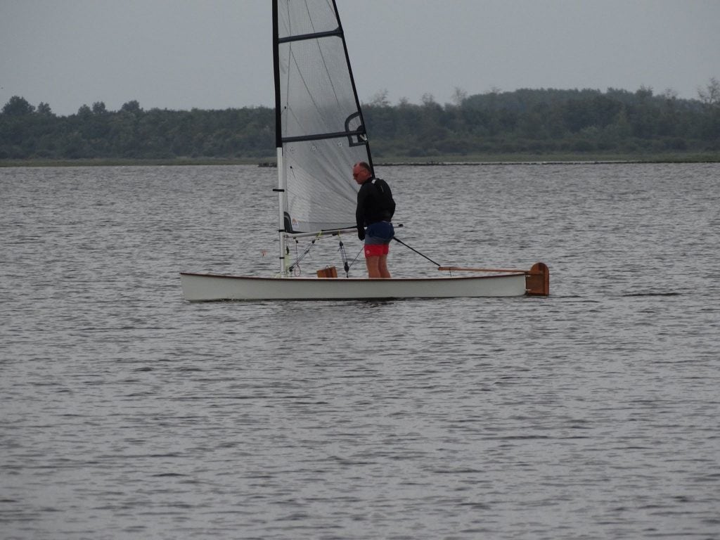 Viola sailing canoe from storer boat plans sail - really simple sails com