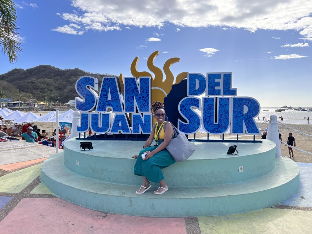 San Juan del Sur, Nicaragua Backpacking Tourist