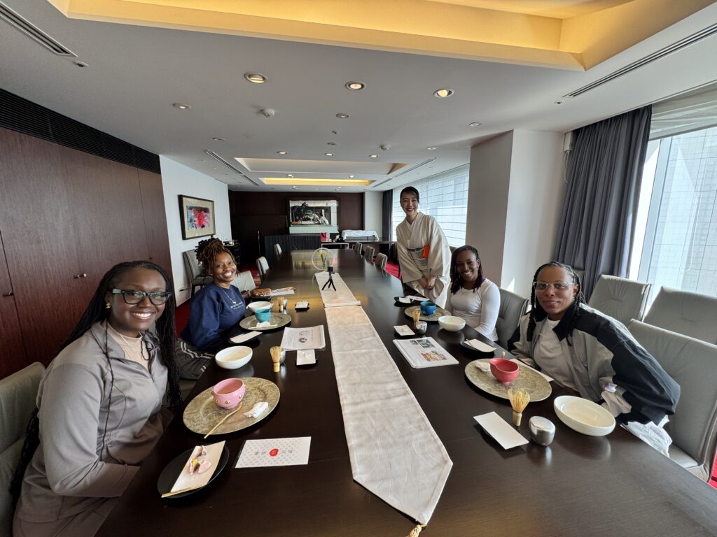 Table Tea Ceremony at Park Hotel in Kyoto