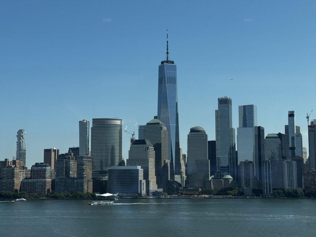 New York Skyline 2026. View from Hyatt House Hotel