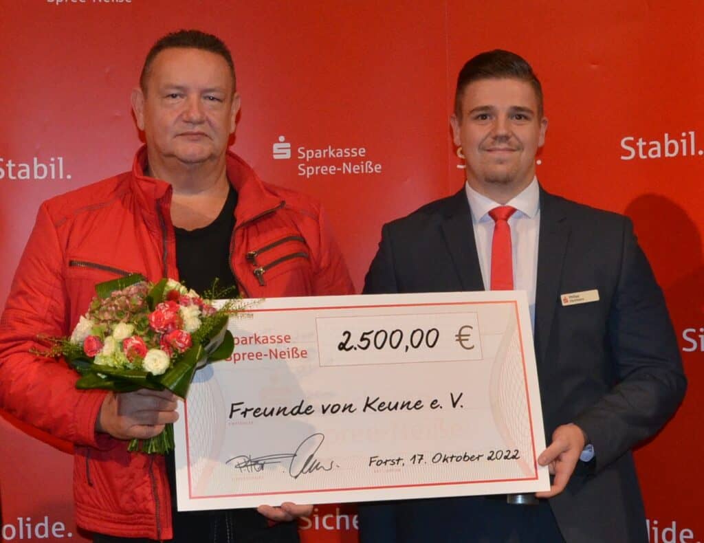 Sparkasse Spree-Neiße übergab in Forst 14.900 Euro an gemeinnützige Einrichtungen