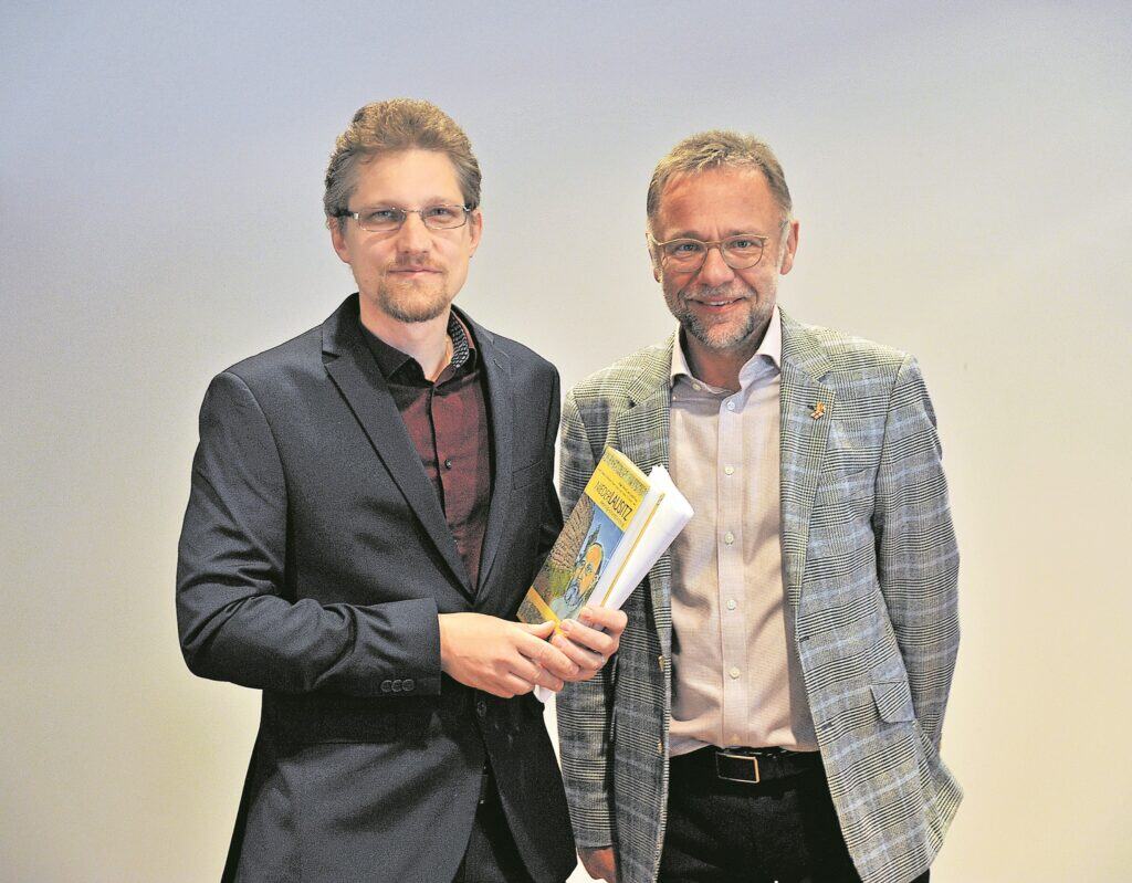 Jubilar Virchow in der Slawenburg