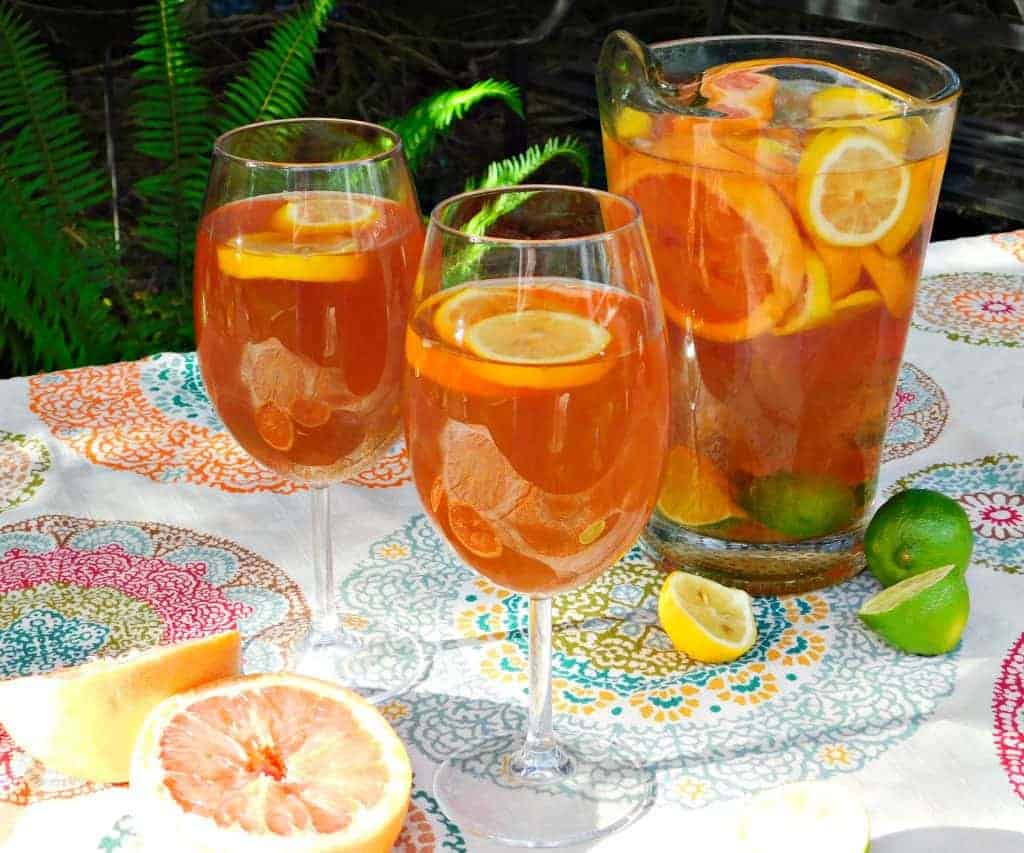 citrus beer sangria