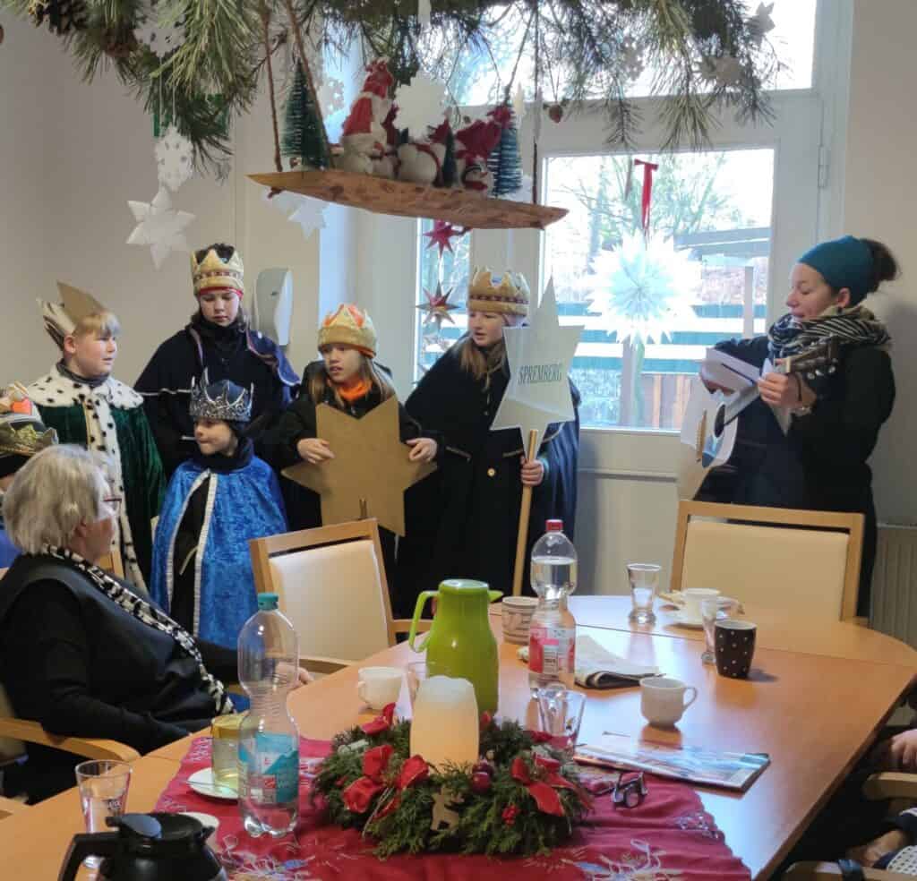 Sternsinger in der Tagespflege