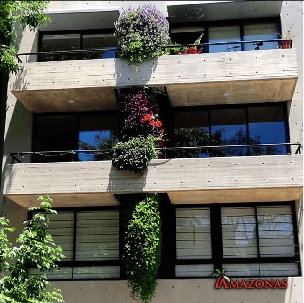 edificio jardín vertical doble jardín vertical edificio