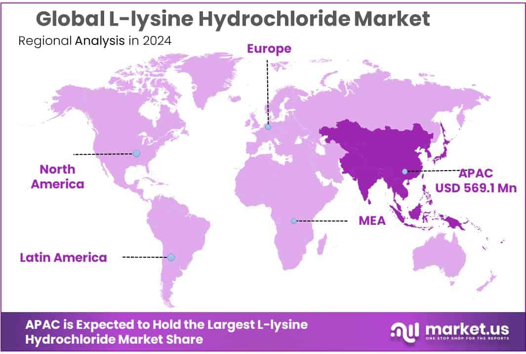 L-lysine Hydrochloride Market Regional Analysis