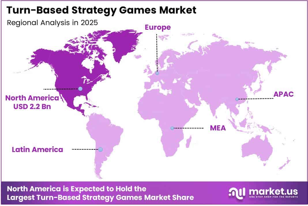 Turn-Based Strategy Games Market Regional Analysis