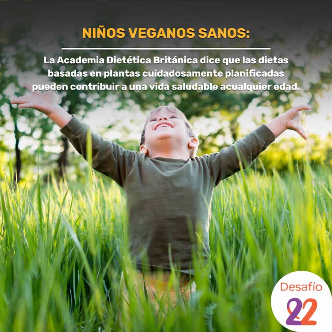 Consejos saludables Niño vegano sano