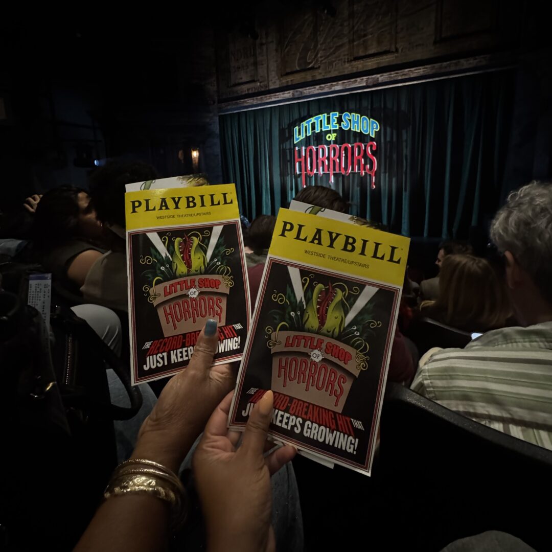 Little Shop of Horror Playbill NYC