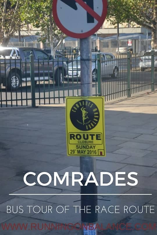 Comrades Route Bus Tour