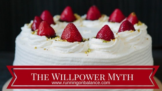 Your willpower isn't your friend. Stinks, but it's true.