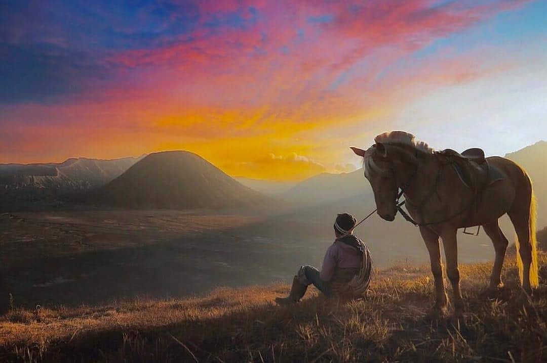 45+ Fotografi Alam Pedesaan Indah Yang Menyejukan Hati 44 43. Potret Keelokan Alam Dusun - Karya Achmad Munasit / Asit - Design Erlistic