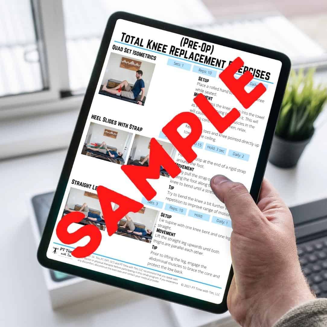 8 Must Do Knee Replacement Exercises To Do Before Surgery