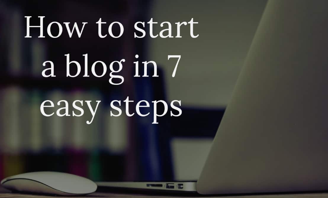 how to start a blog