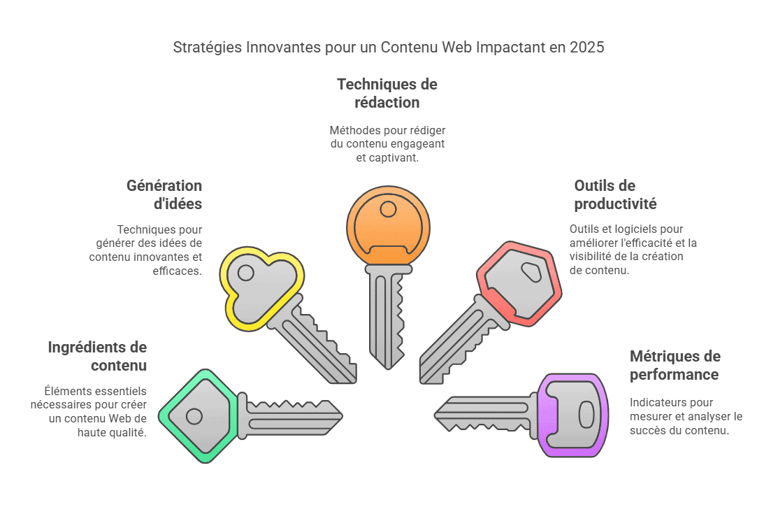 clés-redaction-web-efficace-2025-infographie