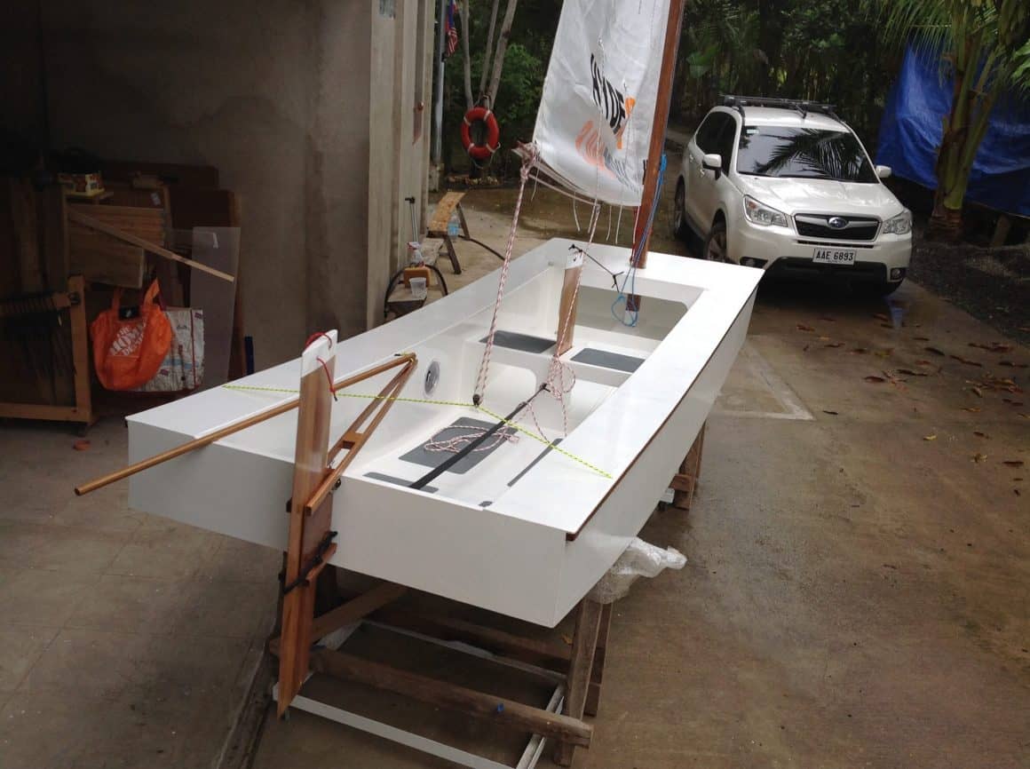 Oz Goose sailboat plans in Magyar Hungarian