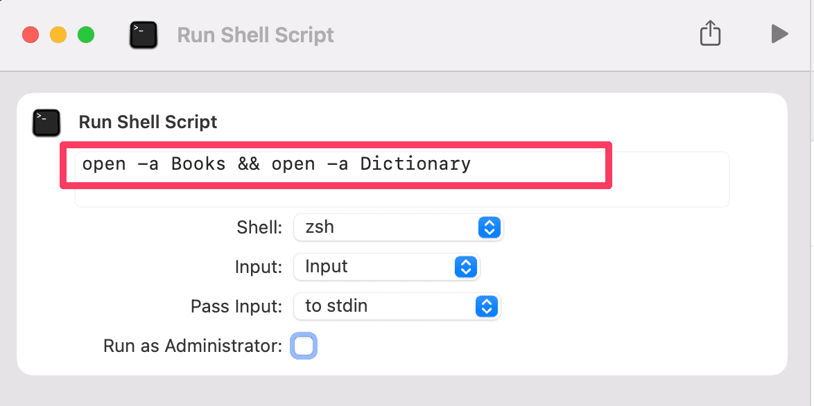 How to Open Multiple Apps with Raycast in One Click 3 How to create a shortcut on the Shortcuts app on Mac to run a terminal command and open multiple apps together