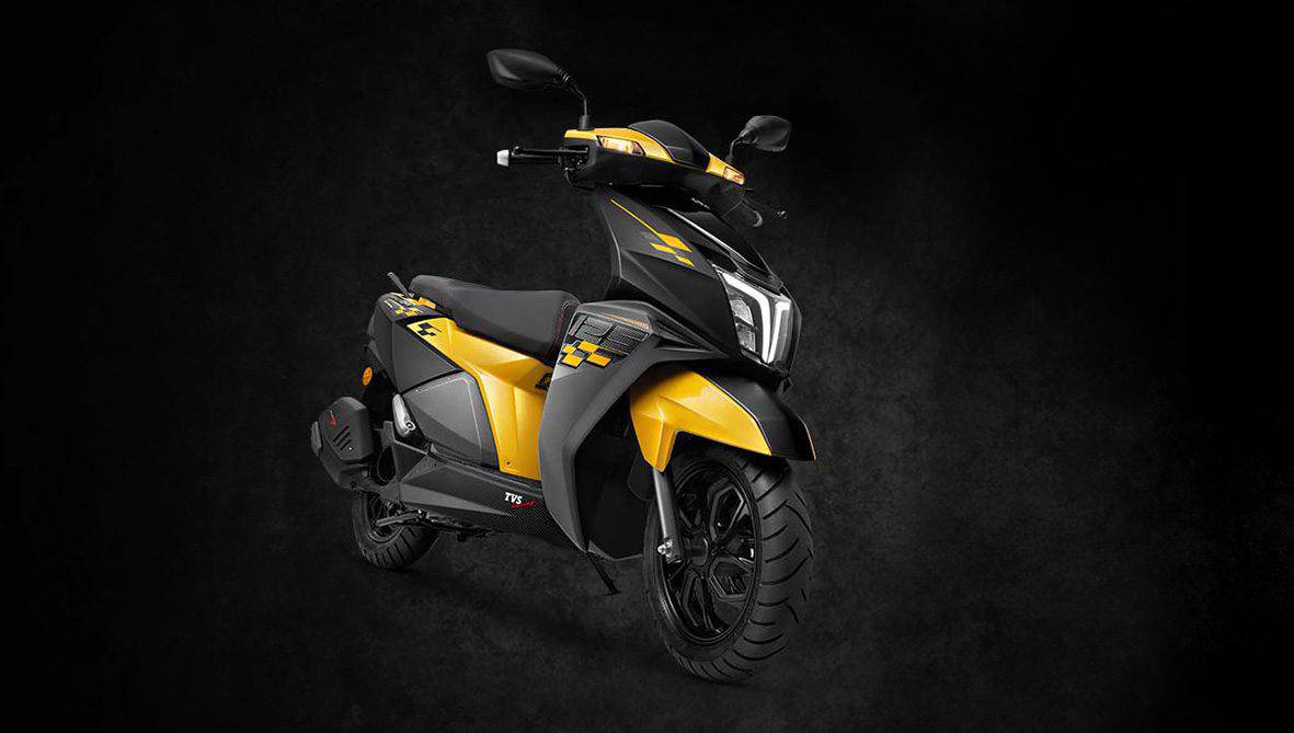 TVS NTorq BS6 - Yellow