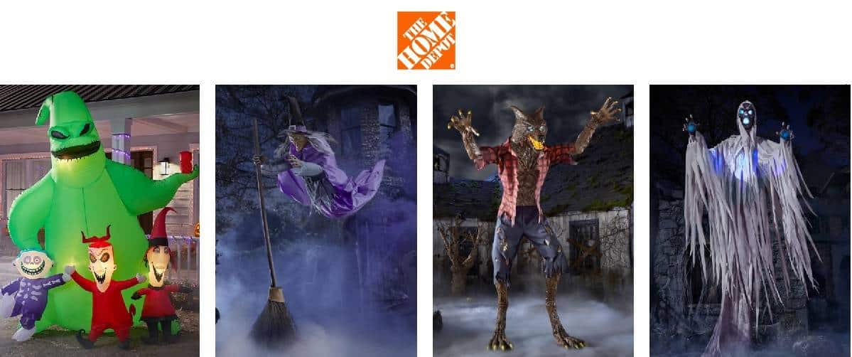 ハロウィーンのお店　ホーム・デポ