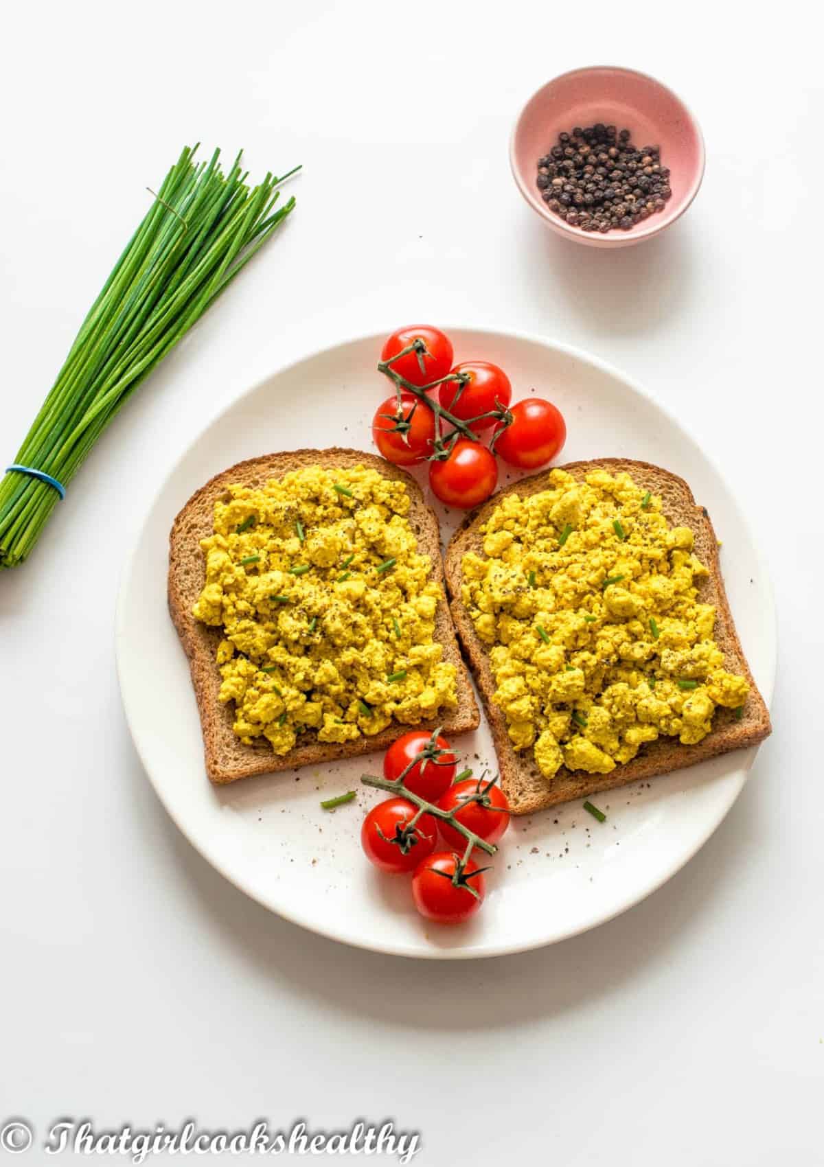 Oil Free Tofu Scramble That Girl Cooks Healthy