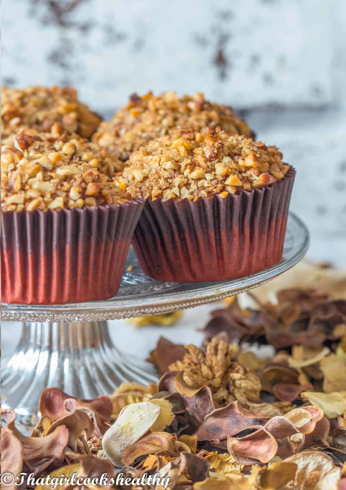 Muffins on a stand