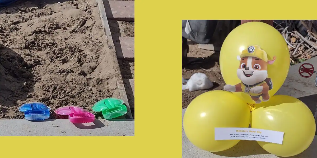 Rubble Paw Patrol Party Game: Rubble’s Deep Dig