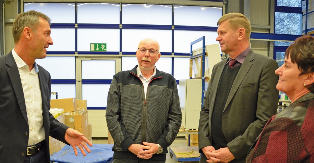 OSL-Landrat besucht Unternehmen