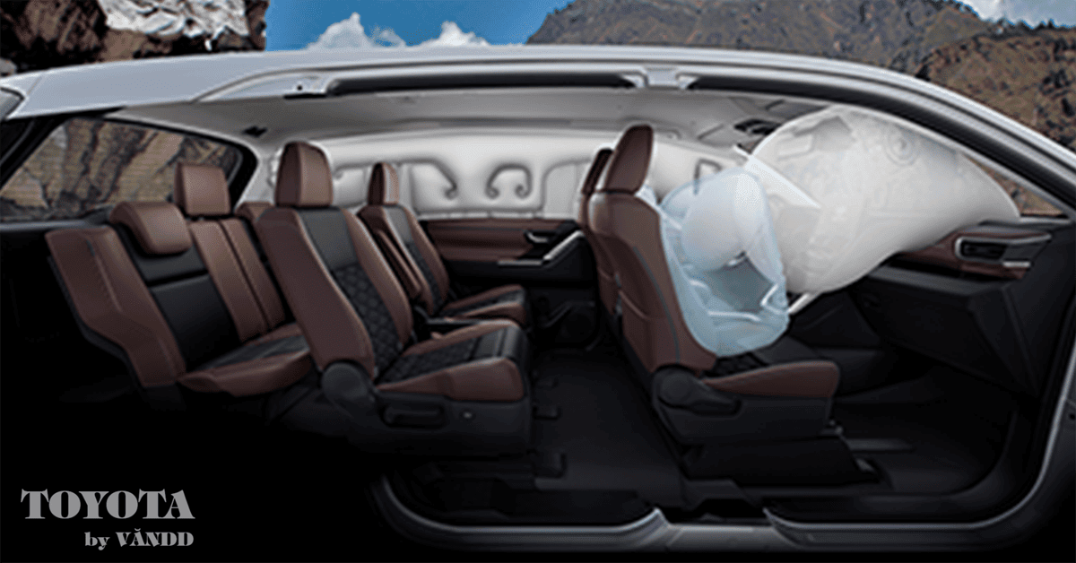 Innova Hệ thống túi khí Innova Cross 2023