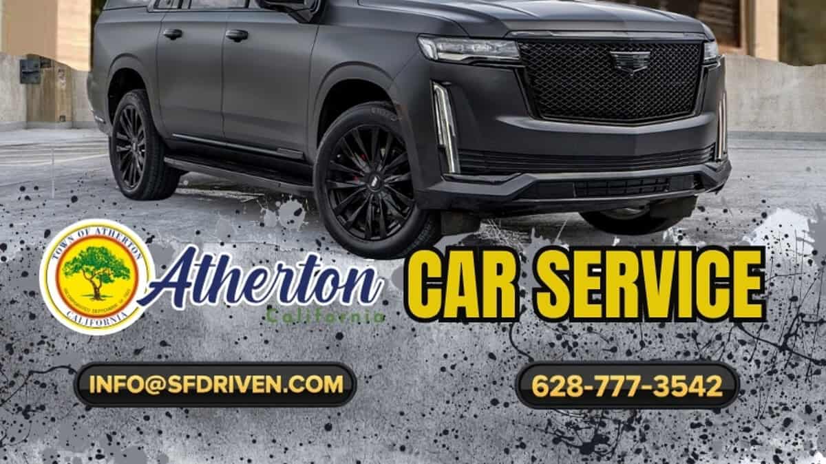 Atherton car service luxury vehicle by SFDRIVEN
