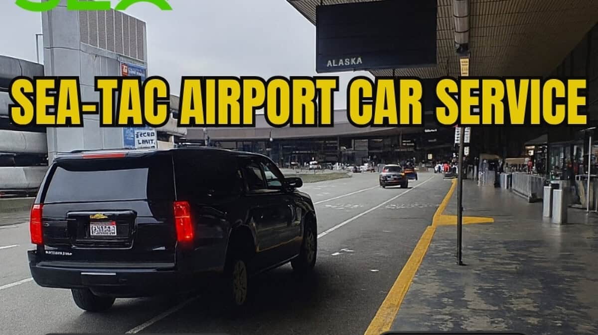SEA TAC airport car service Seattle luxury SUV chauffeur