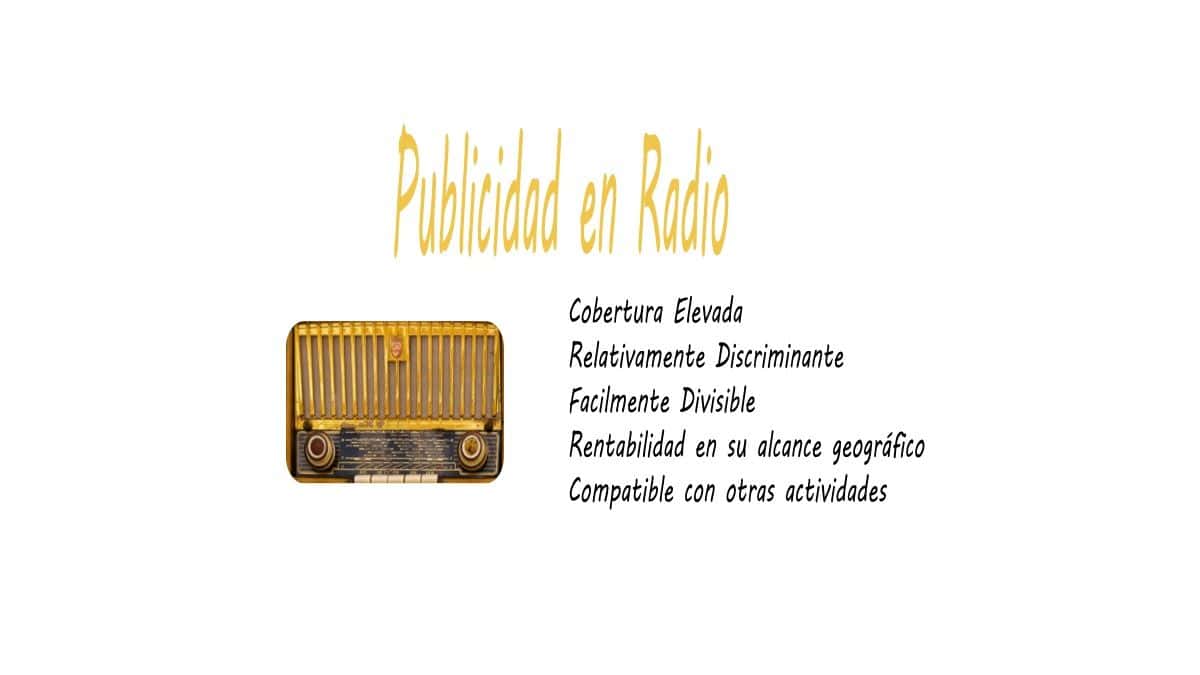 formatos de publicidad en radio