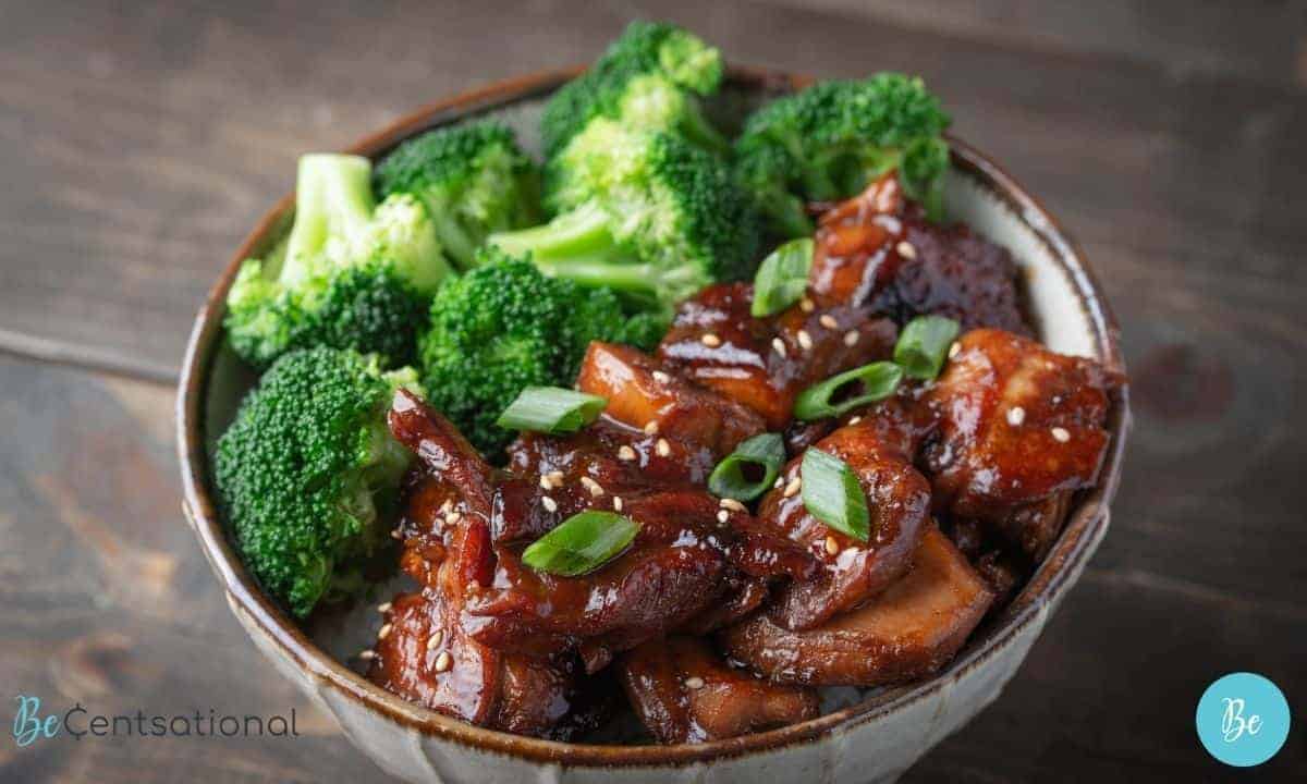 easy healthy meals Teriyaki Chicken with Vegetables