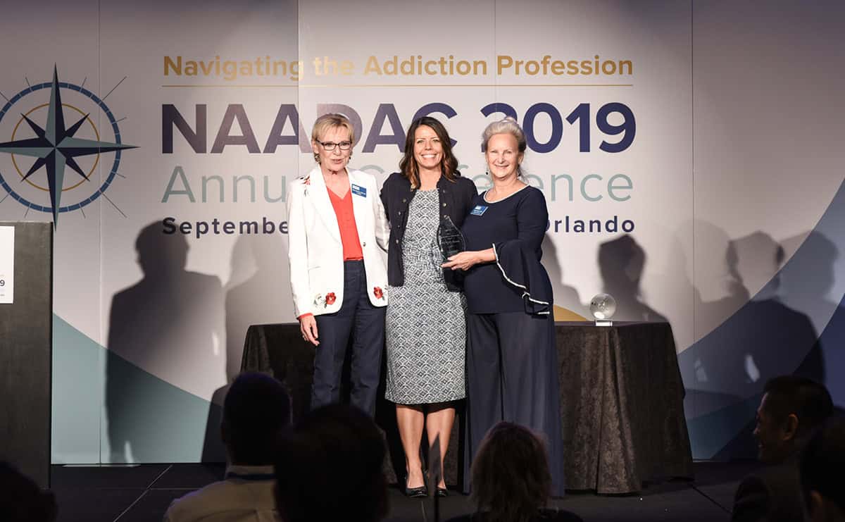 |NUWAY awarded NAADAC Organizational Achievement Award