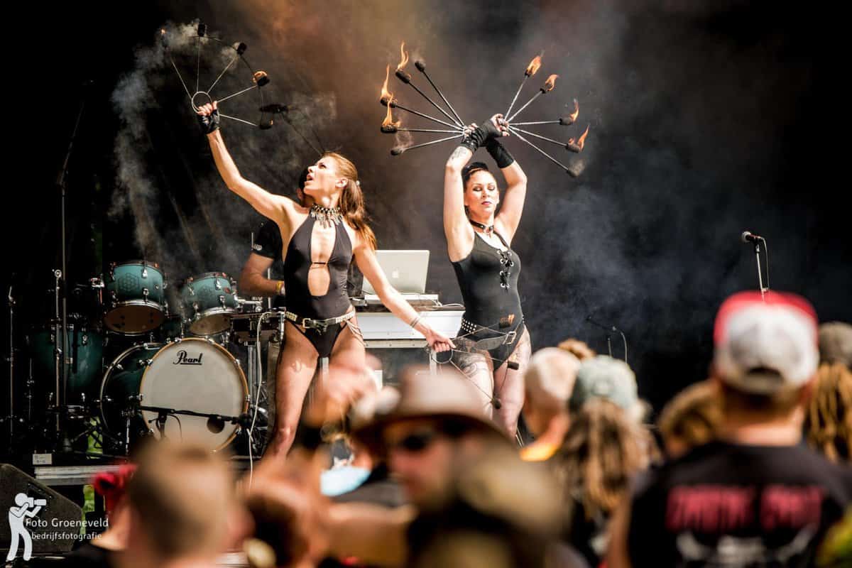 Optreden Dragon Girls uit Leeuwarden