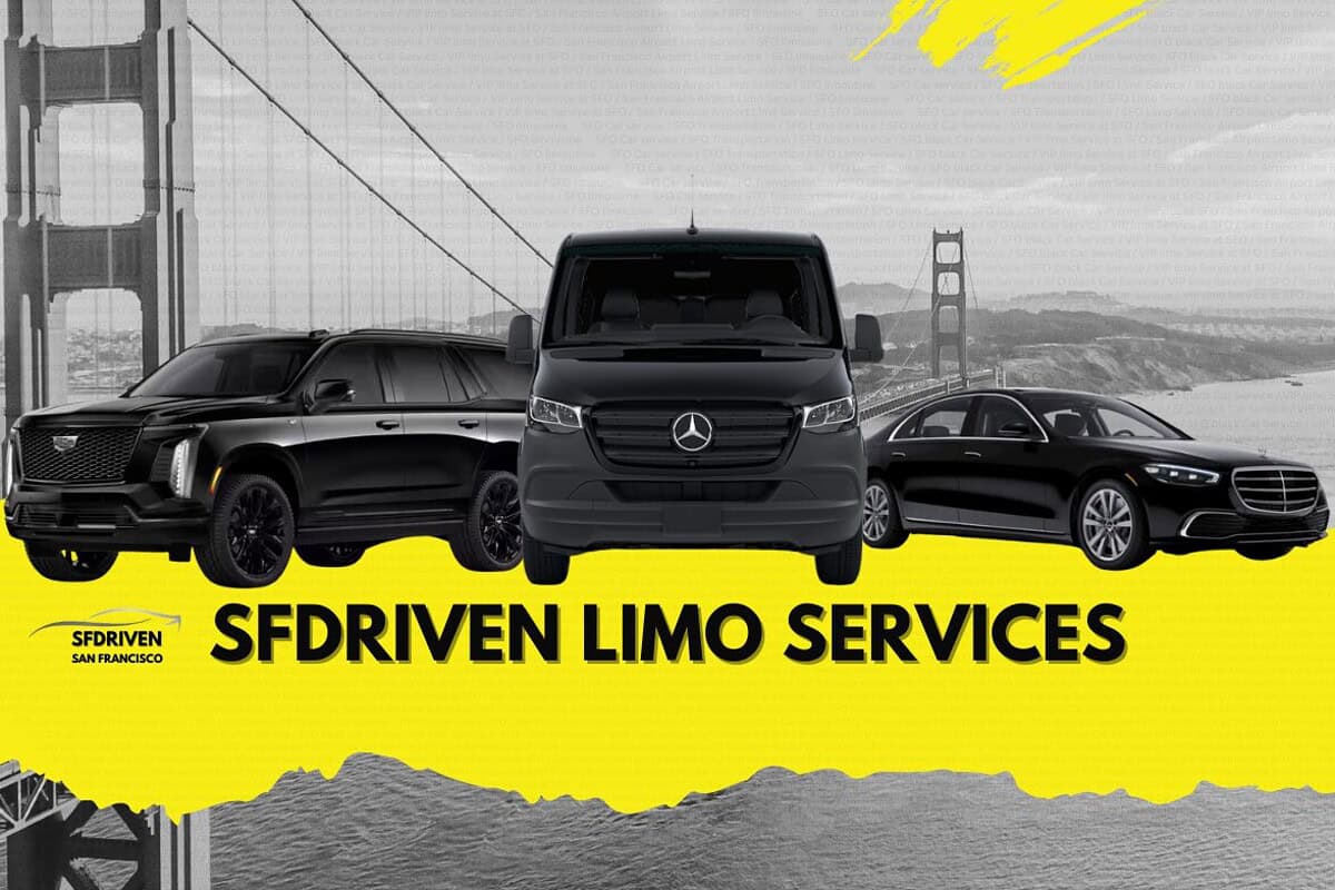 SFDRIVEN luxury conference transportation vehicles in San Francisco