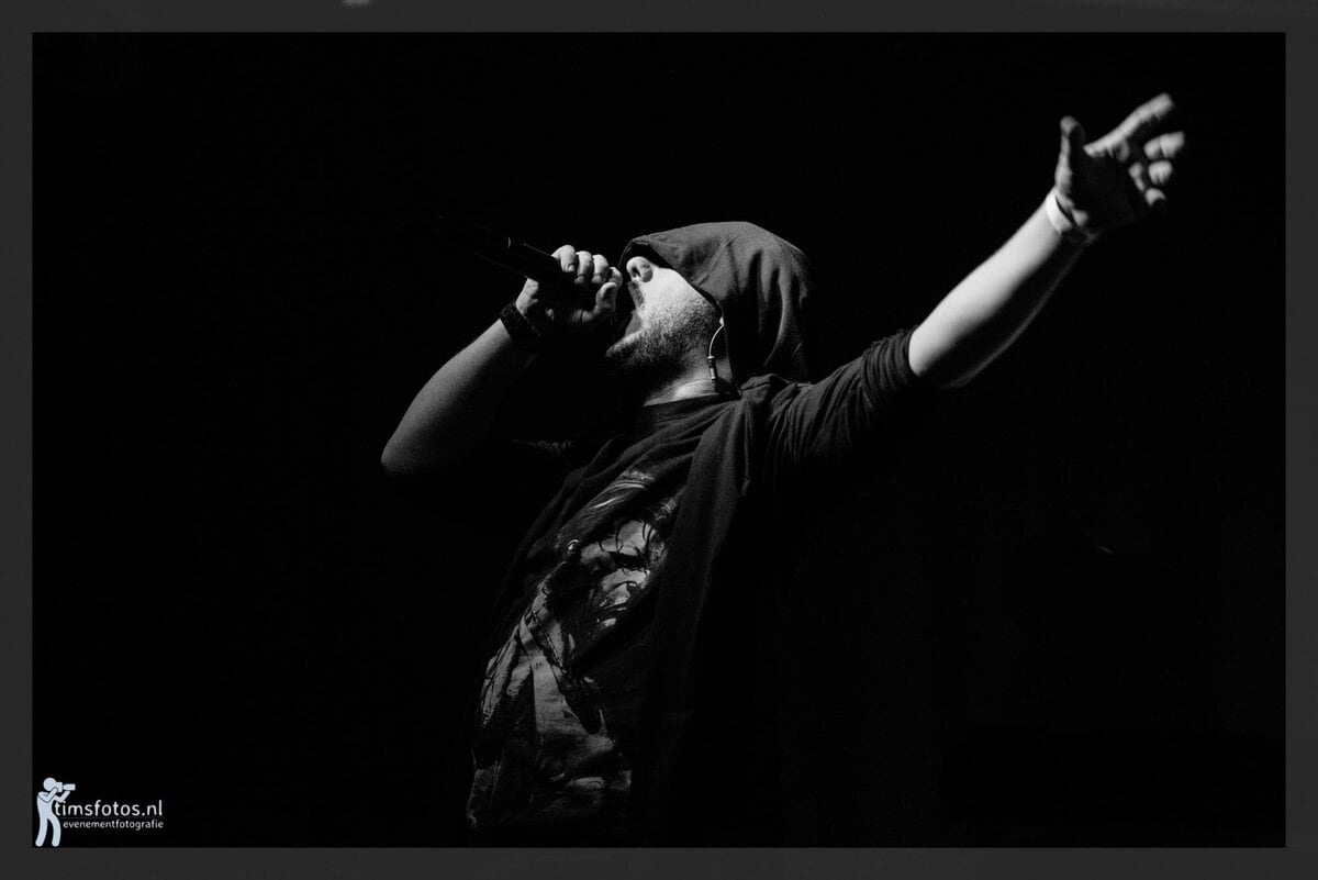 Concertfotografie Anger Machine in De Westereen (Zwaagwesteinde)