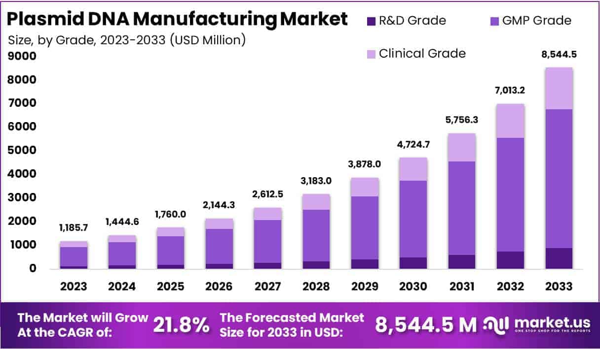 Plasmid DNA Manufacturing Market Size