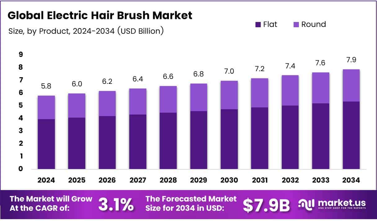 Electric Hair Brush Market Size
