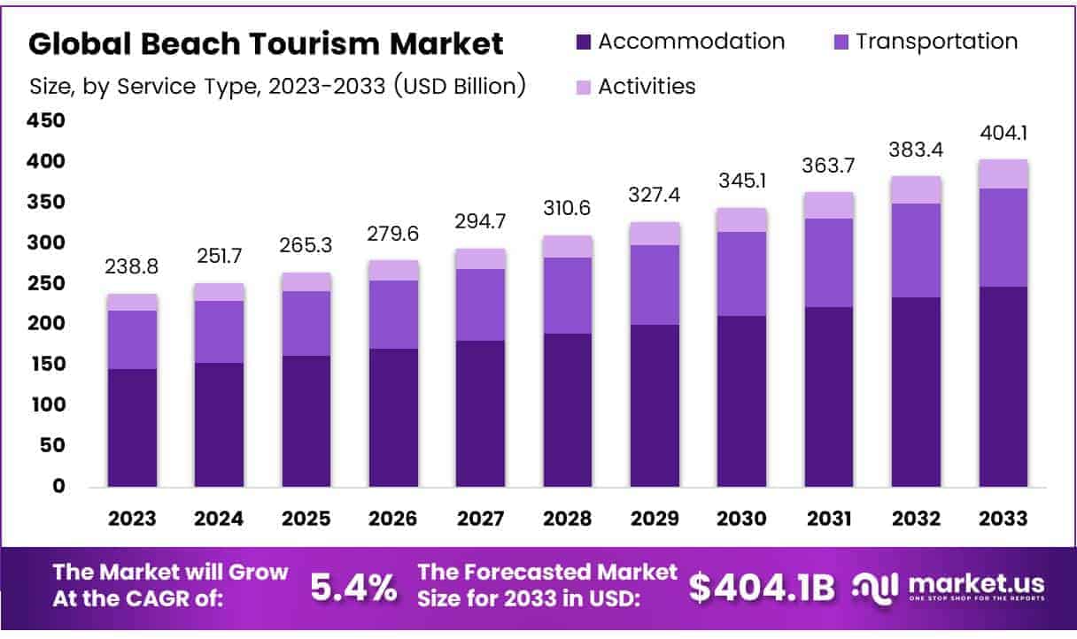 Beach Tourism Market By Size