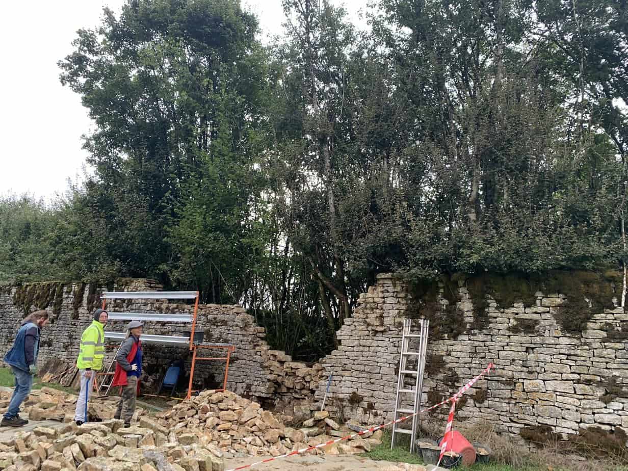 pierre sèche jardins de Cohons