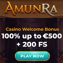 AmunRa Casino and Sports Betting 100% up to €500 welcome bonus plus 200 free spins and 1 Bonus Crab. Treasure Island Madness, Live Trivia Game, Weekly Reload, Weekend Reload Bonus, Weekly Cashback, Sunday Spins, Live Cashback, Tournaments, Shop, and VIP Rewards.